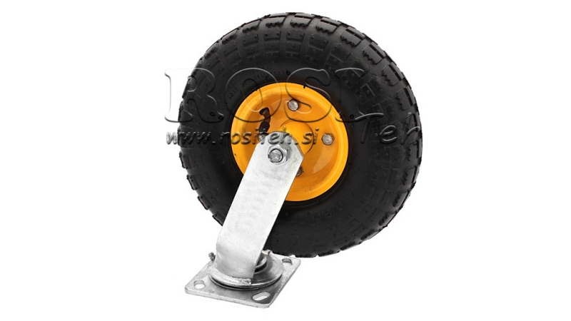 PNEUMATIKUS KERÉK 27/30 CM FORGÓ TALP SC100