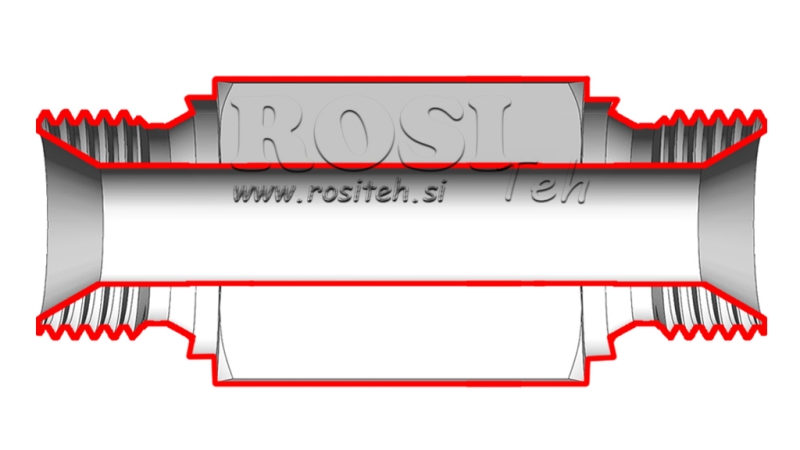 HIDRAULIČNI ADAPTER MUŠKI-MUŠKI 3/4