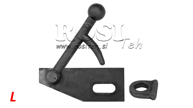 PÓTKOCSI OLDAL BEZÁRÓ TIP PIASTRA BAL