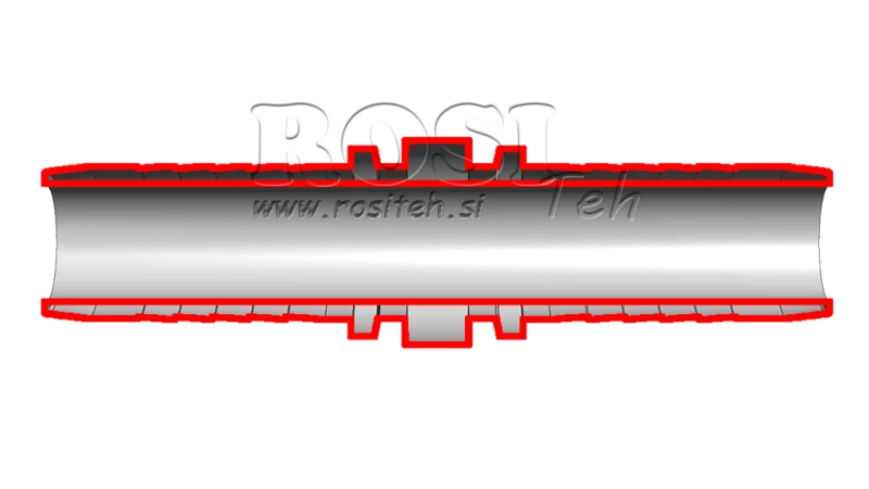 HYDRAULICZNY ELEMENT ŁĄCZĄCY DLA RURY DN06