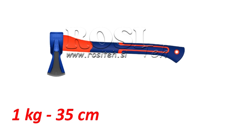 SJEKIRA CJEPNA 1 kg KARBONSKA DRŠKA 35 cm
