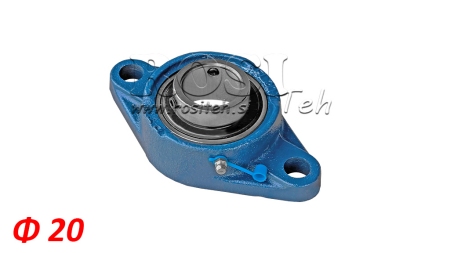 ROLAMENTO NA CARCAÇA UCFL 204 - fi 20mm