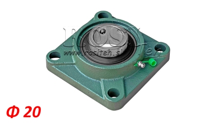 ROLAMENTO NA CARCAÇA UCF 204 - fi 20mm