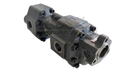 HIDRAULISKĀ ČUGUNA PUMPA TANDEM 60 60cc-200 bar ATGRIEŽAMA