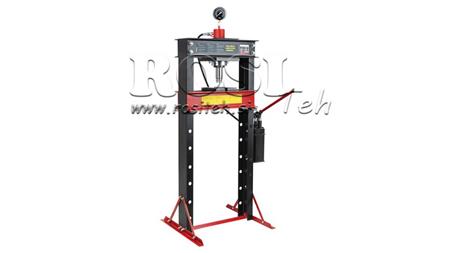 WORKSHOP HYDRAULIC PRESS FOR BEARINGS 30T - two-speed