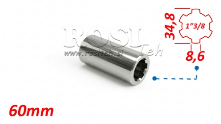 P.T.O. АДАПТЕР БУШ 1”3/8 L=60