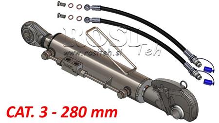 HIDRAULIKUS FŰGGESZTŐKAR AUTÓMATIKUS - CAT. 3 - 80/40-280 (90-210 HP) (25,4 mm)