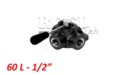 MANUAL VÁLVULA DE 3 VÍAS DF 1/2 - 60LIT