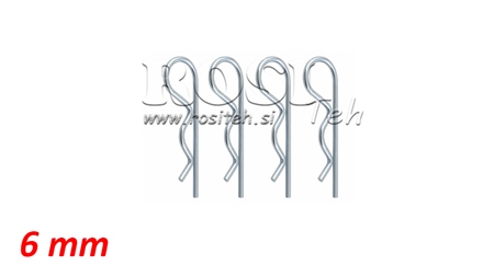 FEDERVORSTECKER 6 mm (8 Stück)
