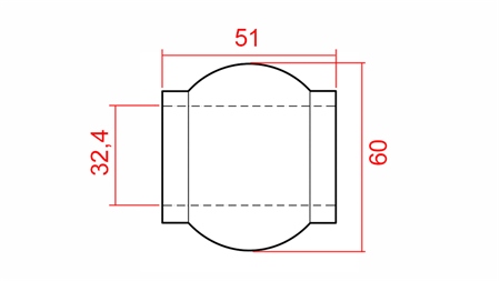 SFERA PER BRACCIO 60/32,4