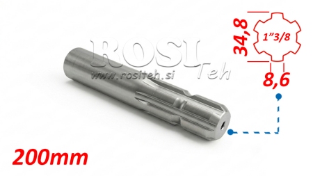 KARDANADAPTER 1-3/8 STANDARD (200 mm)