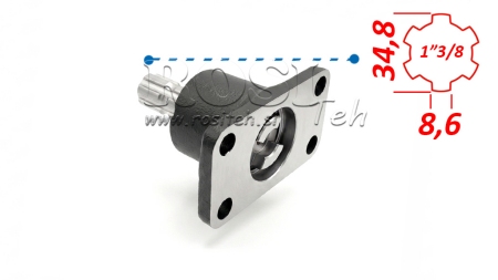 KARDANADAPTER PASQUALI 4 BOLTE