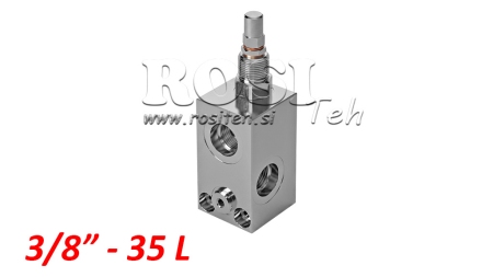 HYDRAULISCHE DRUKREGULATOR VMP 3/8 100-350 BAR - 35LIT