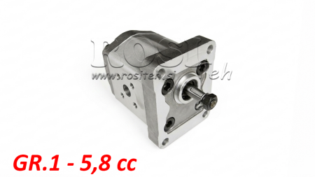POMPA IDRAULICA GR.1 5,8 CC DESTRA - FLANGE