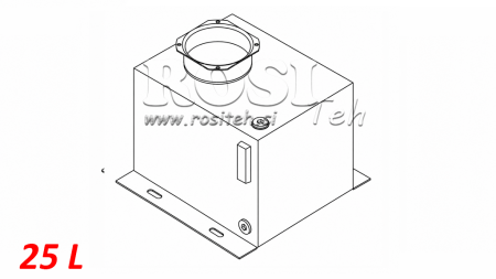 REZERVAR METALNI BOX PP 25 LITRI HORZONTAL-VERTICAL
