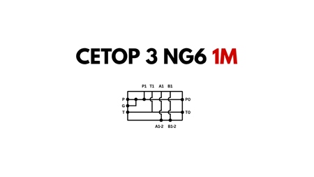 ALAPLAP CETOP3 NG6 1M