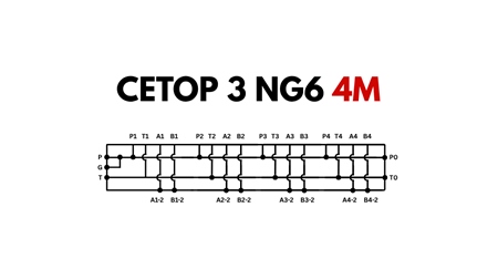 PODNOŽJE CETOP3 NG6 4M