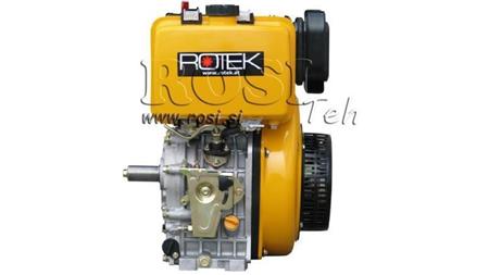 moteur diesel 418cc-7.83kW-10.65CH-3,600 RPM-E-KW30x63-démarrage électrique