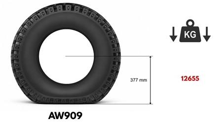 15,0/55-17 GUMI AW909 (14 PR)