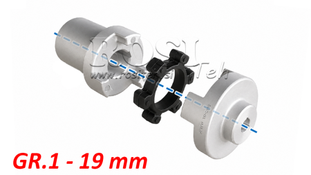INTERFEJS GUMOWY ND5 (0.55-0.75KW)  19MM/GR1