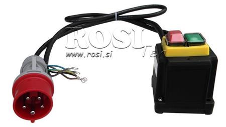 ENCHUFE CON CABLE ON/OFF 3 FASES (5 POLOS) 400V