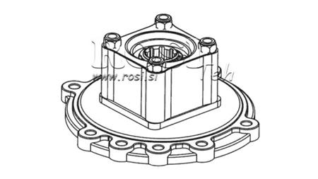 KIMENET HIDRAULIKUS SZIVATTYÚHOZ - MERCEDES G4