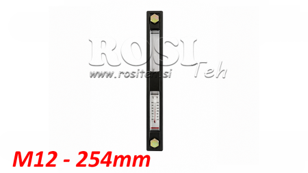 TEPLOTNÁ STUPNICA PREDĹŽENÁ M12 - 254mm