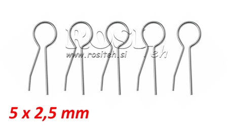SADA ZÁVLAČIEK DIN 94 5x2,5 (5kom)