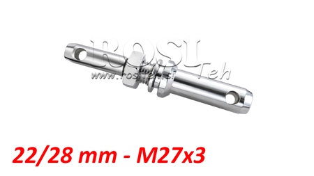 ČAP SPODNÉHO ZÁVESU fi22/28mm ZÁVIT M27x3
