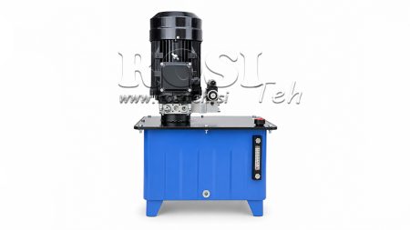 MINI HIDRAULIKUS AGGREGÁTOR 380 V AC (4 kW) - 8 cc - 12 lit/min - tank 40 lit