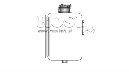 METAL TANK TOP 80 LIT 360X500X500MM