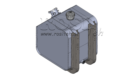 METAL TANK TOP 250 LIT 600X600X800MM