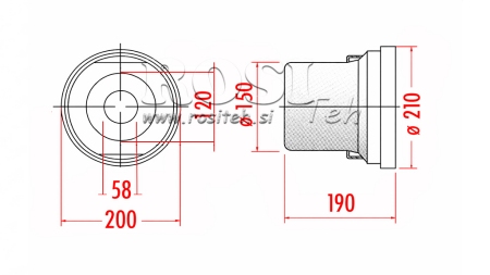 KARDĀNA AIZSARGAPVALKS PVC 210x190x150