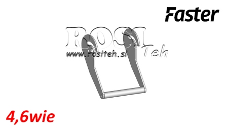 PALANCA PARA MULTI-FASTER 4,6VIAS PARTE FIJA