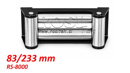 ROLLENFENSTER FÜR STAHLSEIL (RS-8000) - 83 x 233 mm
