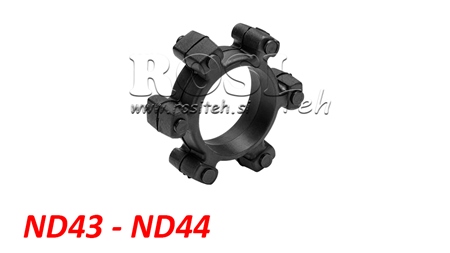CSILLAGKUPLUNG GUMIBETÉTHEZ ND43-ND44 (104mm)