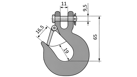 HOROG BIZTONSÁGI RETESSZEL - 1000 KG