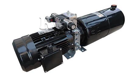 MINI HIDRAULIKUS EGYSÉG 230V AC (2.2 kW) 120 bar - 8.0 cc - 11.2 lit/perc - tartály 12 lit