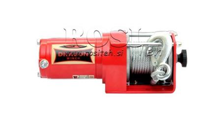 GUINCHO ELÉTRICO 12 V DWM 2500 ST - 1133 kg