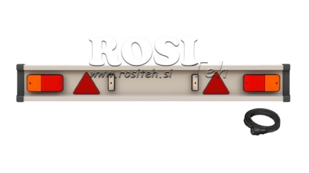 ANHÄNGER-STOßFÄNGER MIT LEUCHTEN 2150MM