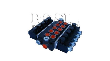 HYDRAULISK VENTIL 5xZ50 12V DC