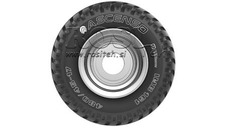 19.0/45-17 PNEUMATIEK AW708 14PL MET VELG 16,00X17