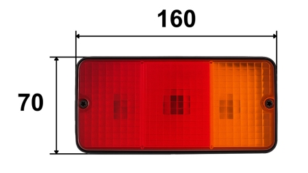 TAGUMINE RISTKÜLIKULINE VALGUS 3 POSITSIOONI
