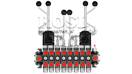 HIDRAULISKAIS VĀRSTS HIAB 8XPC70 + 2X EURO JOYSTICK 3 POZ