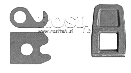 HINGE DE LATERAL PENTRU TRAILER CU DESCHIDERE ÎN JOS