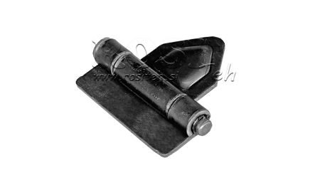 DRIEHOEKIGE AANHANGWAGEN ZIJPANEL HENGEL