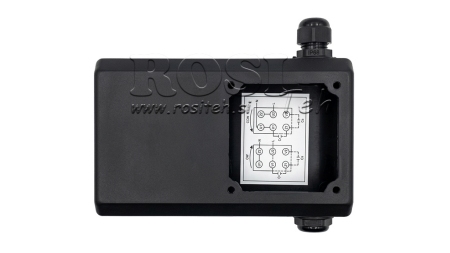 PVC CSATLAKOZÓ DOBOZ VILLANYMOTORHOZ