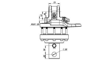 HIDRAULIKUS FORGATÓ 5500/3250 KG TENGELYEL
