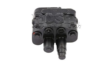 HYDRAULIKUS VEZÉRLŐ SZELEP DLM-122/2 2xP80 L/min TERHELÉS ÉRZÉKELÉS FLOTÁLÓ FUNKCIÓVAL
