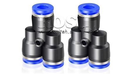 PNEUMATIKUS DUGÓ Y CSATLAKOZÓ TPA MENET NÉLKÜL QY-8